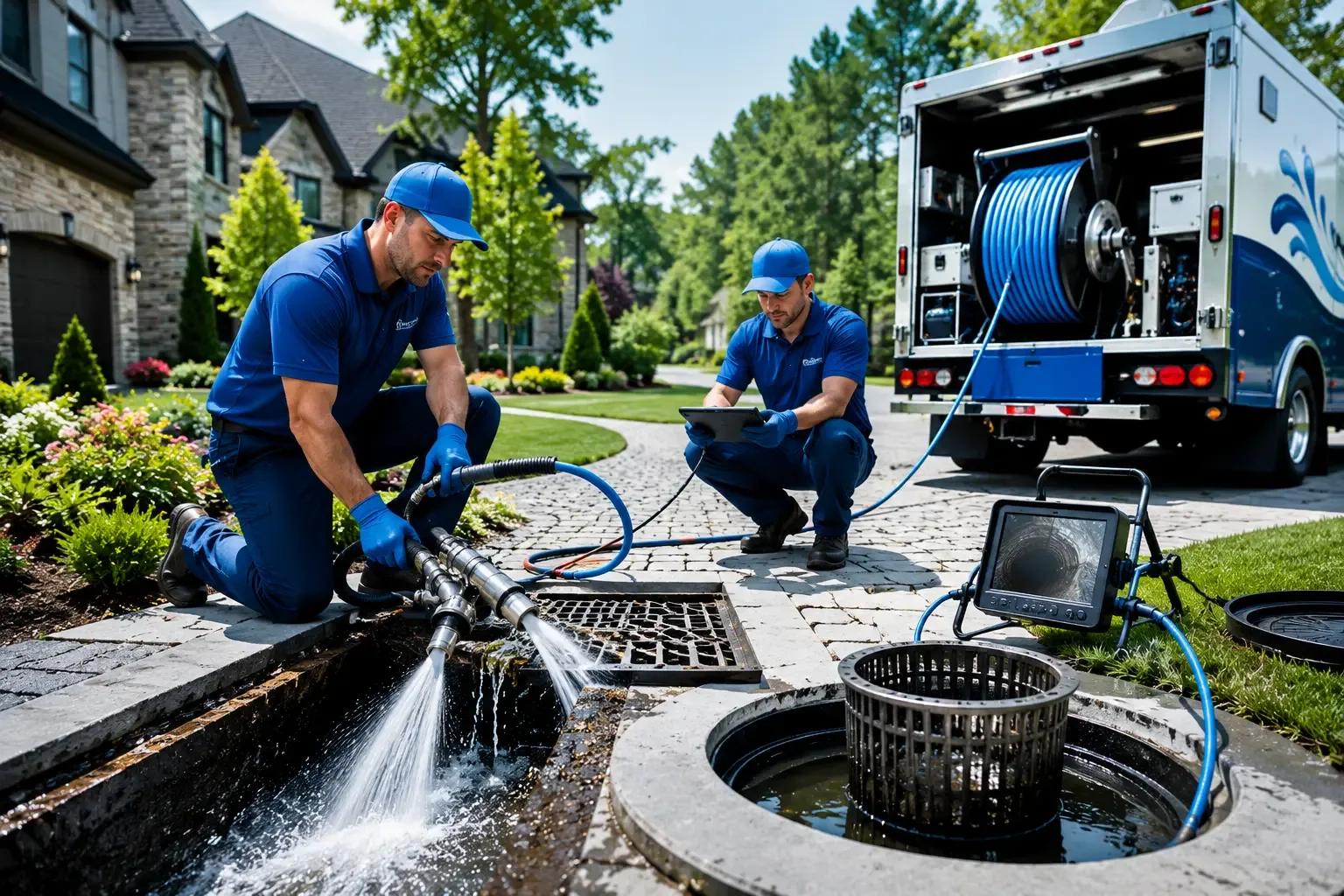 Local outdoor drain cleaning professionals in Leedey, OK